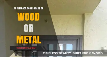 Exploring the Material Composition of Impact Doors: Wood vs. Metal