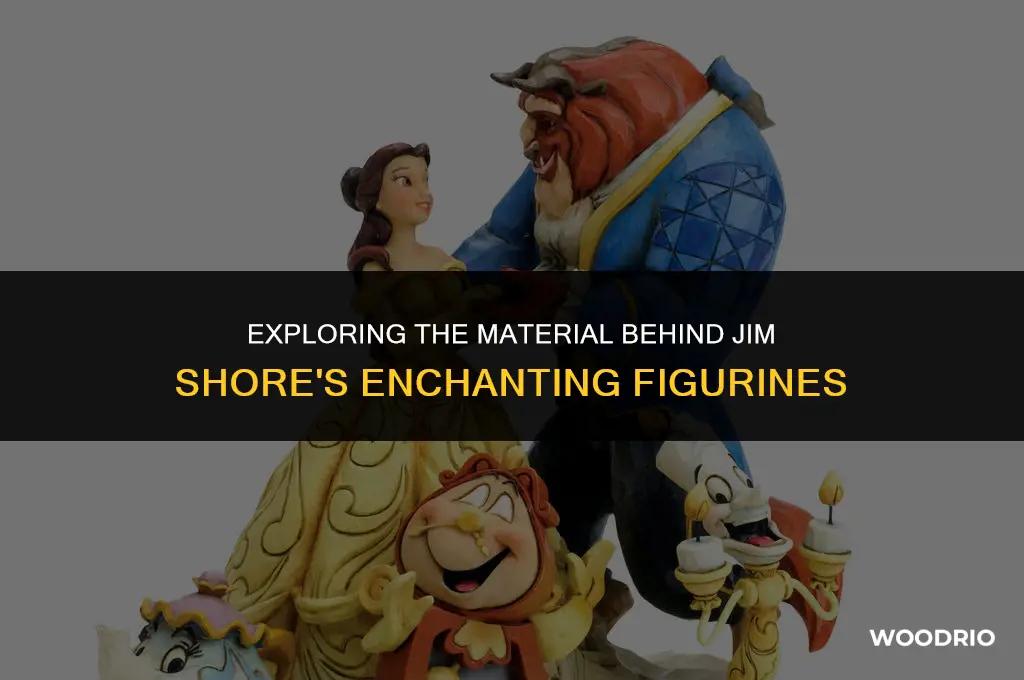 are jim shore figurines made of wood