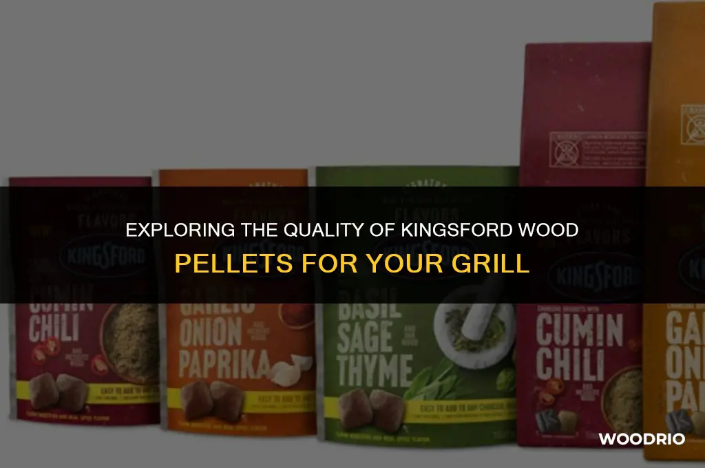 are kingsford wood pellets good