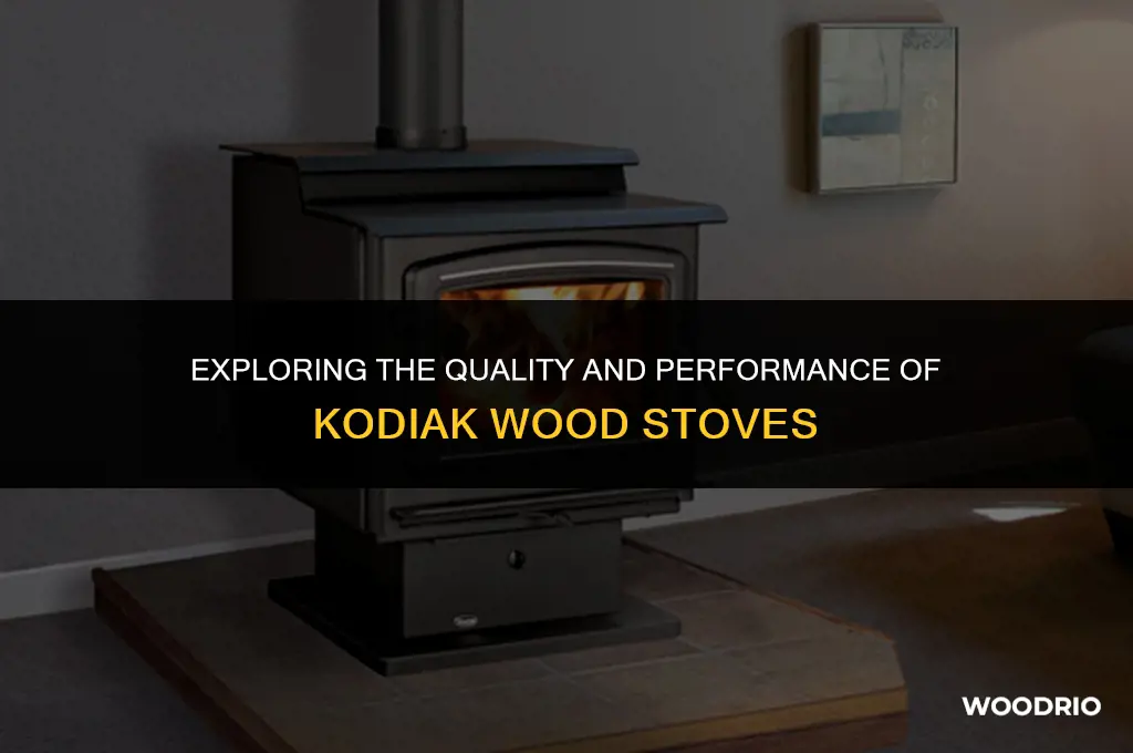 are kodiak wood stoves good