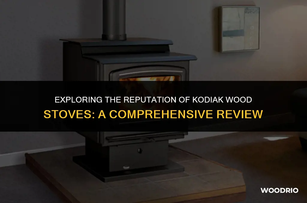are kodiak wood stoves rated well