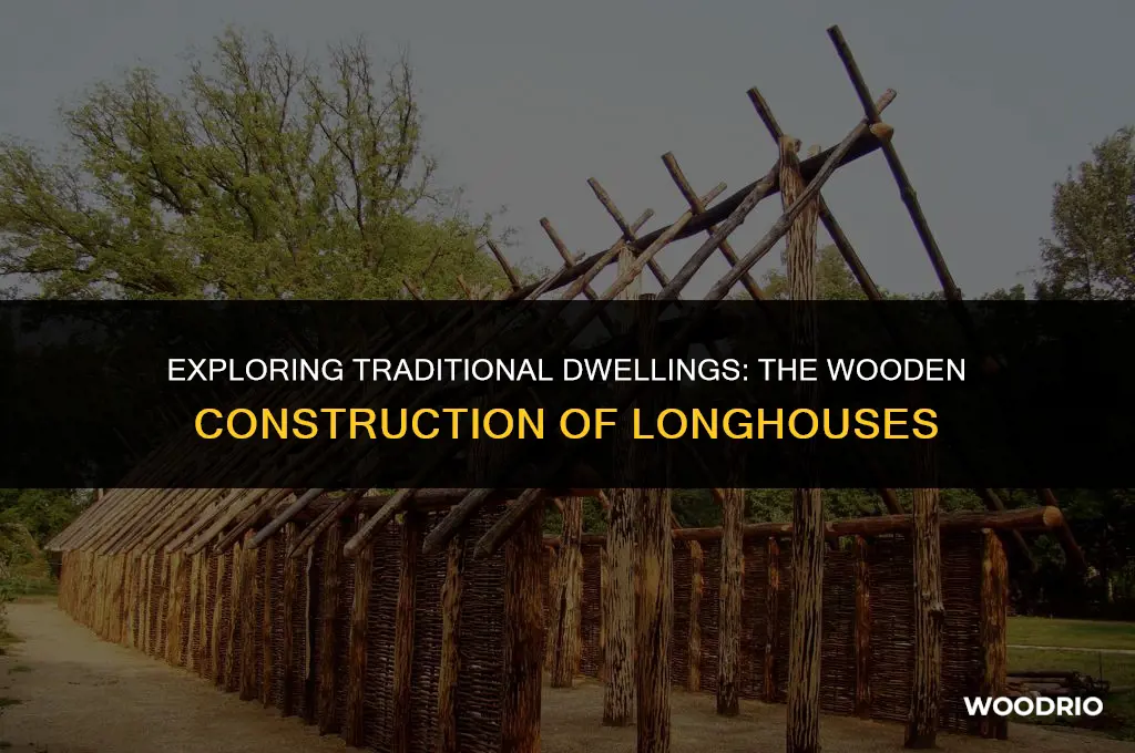 are longhouses made out of wood