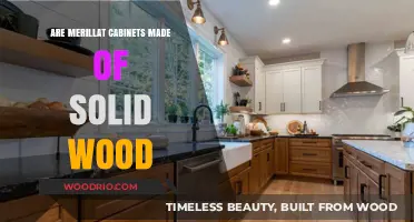 Unveiling the Truth: Are Merillat Cabinets Solid Wood?