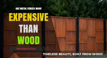 Metal vs. Wood Fences: Cost Comparison and Value Analysis