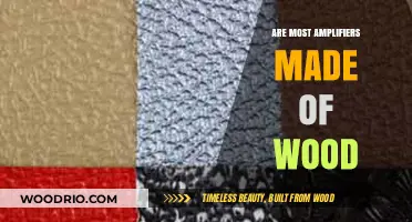 Exploring the Myth: Are Most Amplifiers Really Made of Wood?