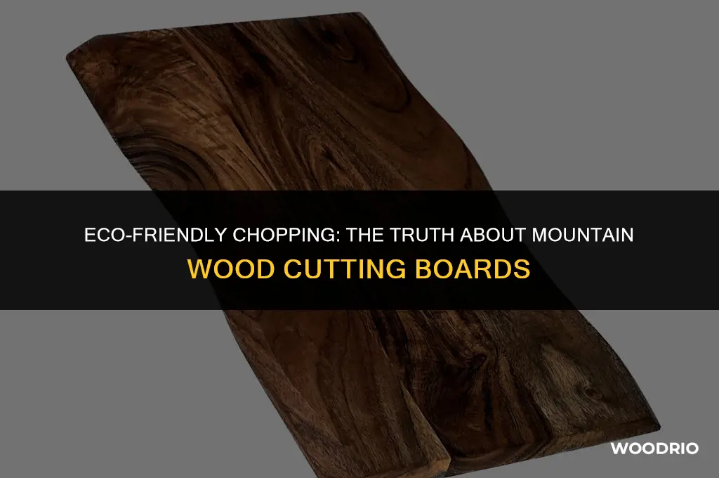 are mountain wood cutting boards safe
