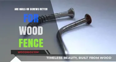 Nails vs. Screws: Which is Best for Building a Wood Fence?