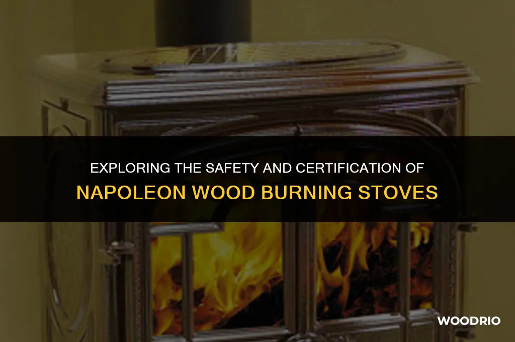are napoleon wood burning stoves ul listed