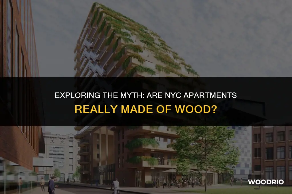 are nyc apartments cielimg made of wood
