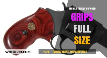 Old Taurus 85 Wood Grips: Full-Size Fit and Comfort Explored