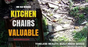 Are Vintage Wooden Kitchen Chairs Worth Money? A Value Guide
