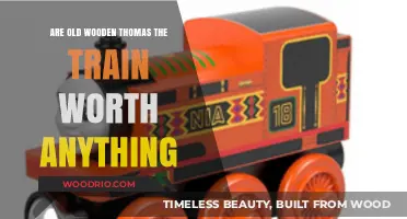 Old Wooden Thomas Trains: Are They Valuable Collectibles?