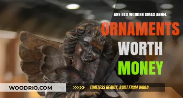 Vintage Wooden Christmas Angel Ornaments: Are They Valuable Collectibles?