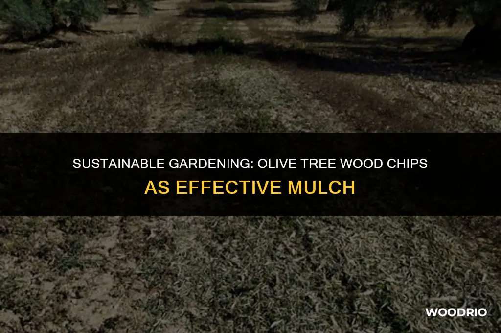 are olive tree wood chips good for mulch