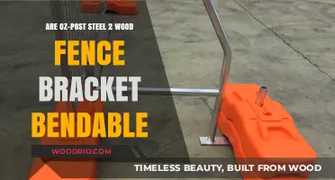 Can Oz-Post Steel 2 Wood Fence Brackets Bend Under Pressure?