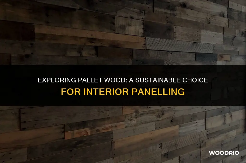 are pallet wood good panelling