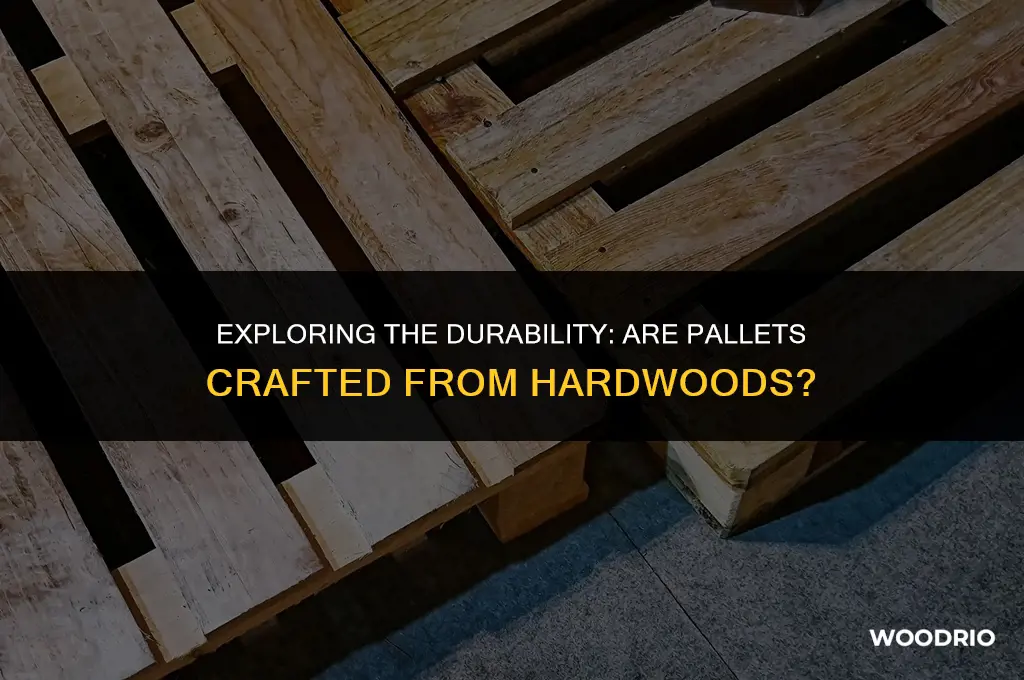 are pallets made from hard woods