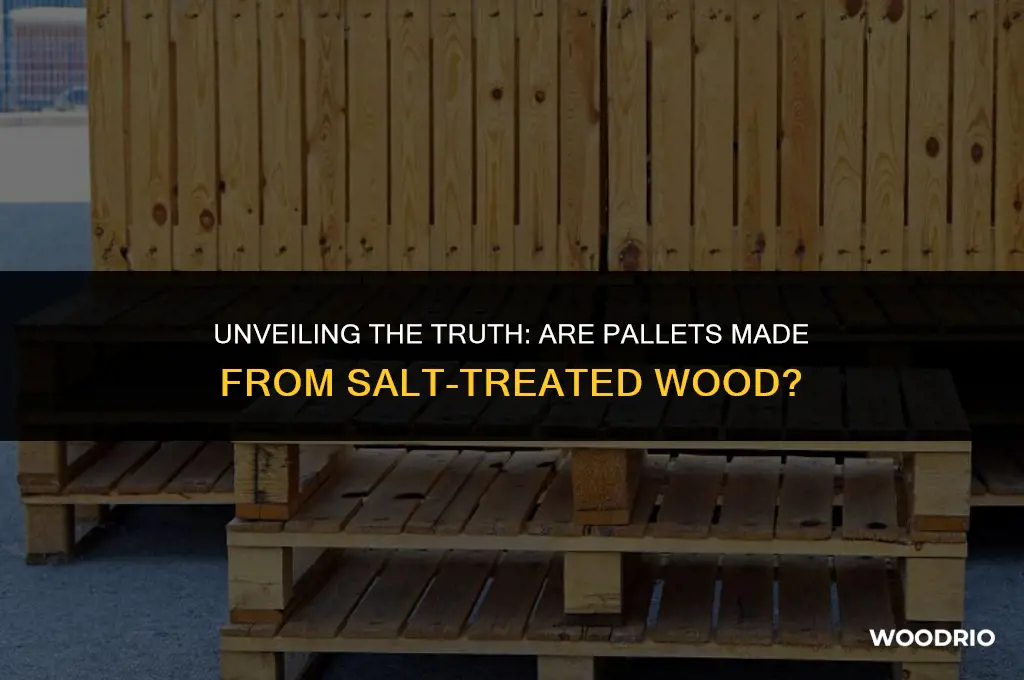 are pallets salt treated wood