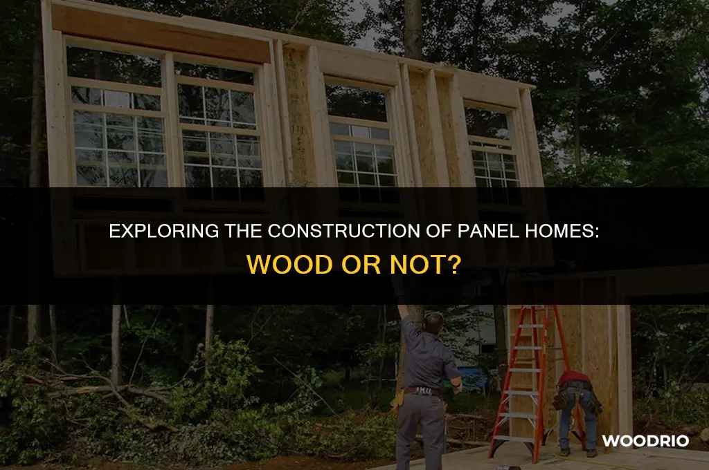 are panel homes made from wood