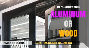 Exploring Pella Reserve Doors: Aluminum or Wood?