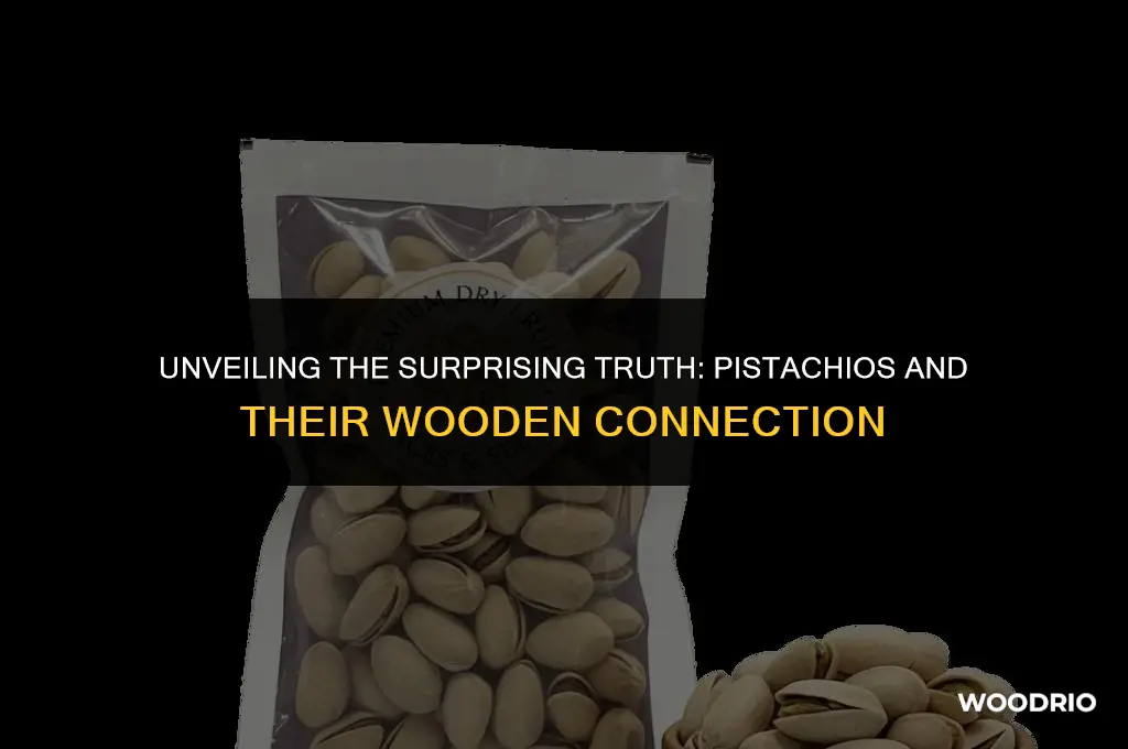 are pistachios made of wood