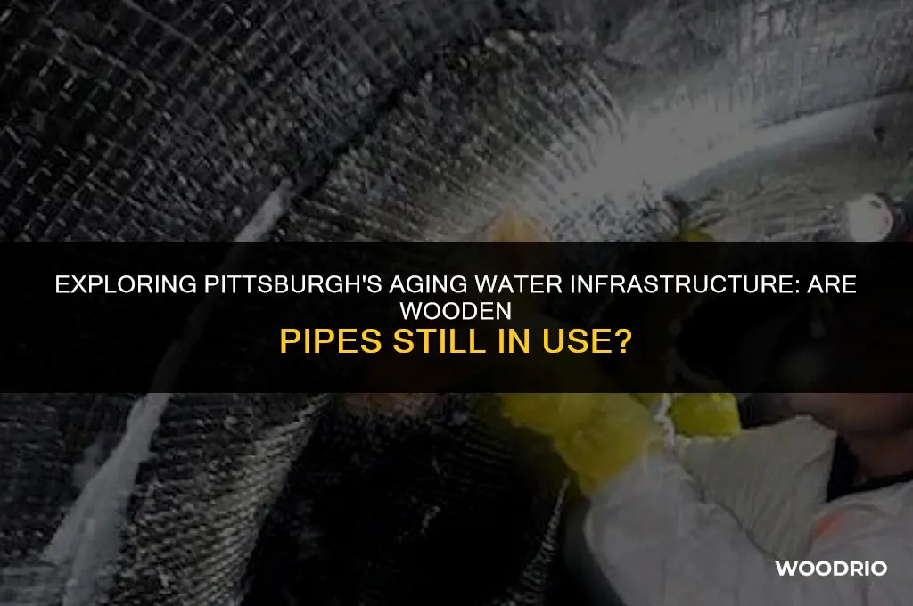 are pittsburgh pa water pipes still made out of wood