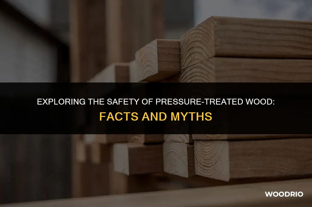 are pressure treated wood safe