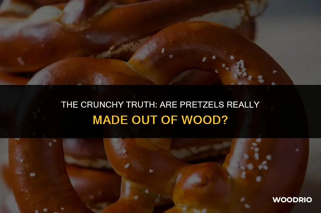are pretzels made out of wood