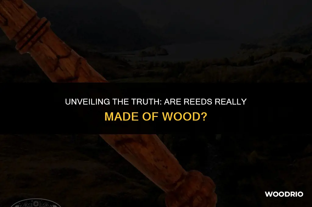 are reeds made of wood