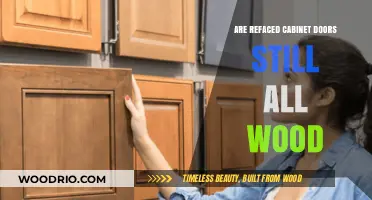 Exploring Refaced Cabinet Doors: Are They Still All Wood?