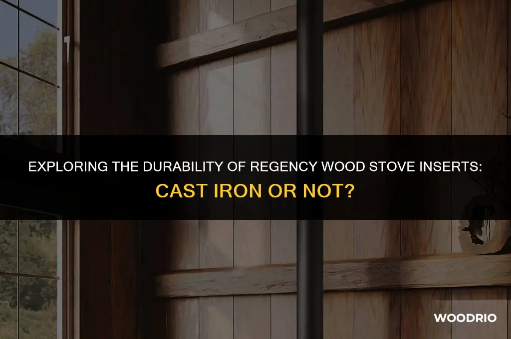are regency wood stove inserts cast iron