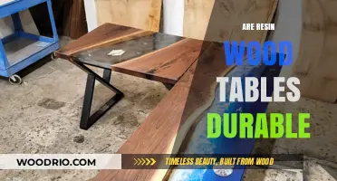 Resin Wood Tables: Unveiling Their Durability and Longevity Secrets