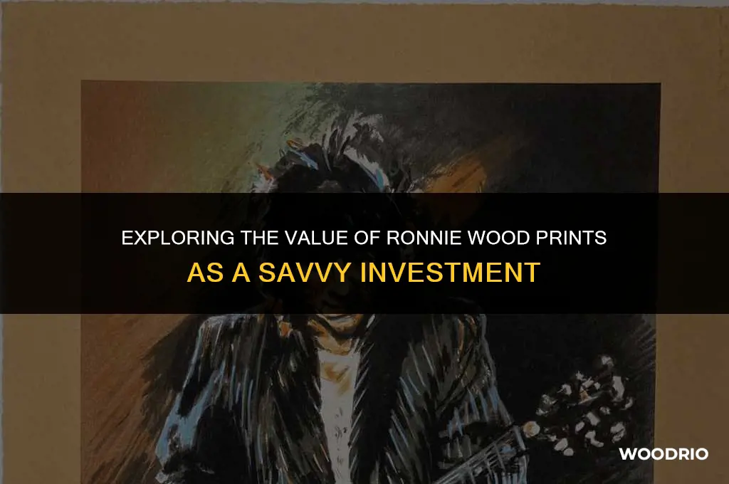 are ronnie wood prints a good investment