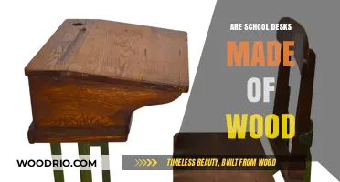 Exploring the Material Composition of Traditional School Desks