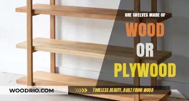 Exploring the Differences: Solid Wood vs. Plywood Shelving