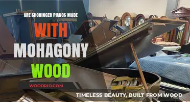 Exploring the Richness of Shoninger Pianos: A Mahogany Mystery Unveiled