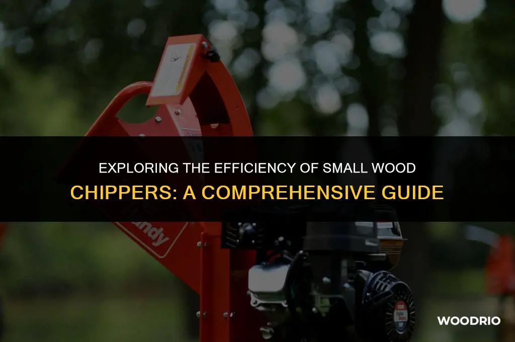 are small wood chippers any good