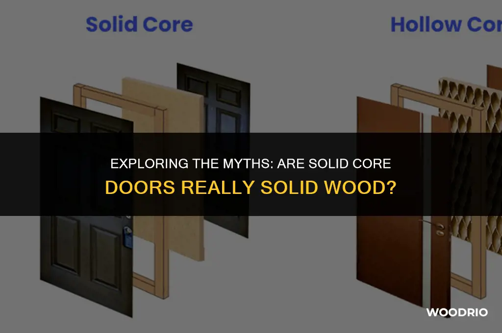 are solid core doors solid wood