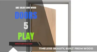 Exploring the Myth: Are Solid Core Wood Doors Really 5-Star Players?