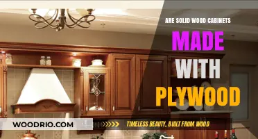 Unveiling the Truth: Solid Wood Cabinets and Plywood Construction