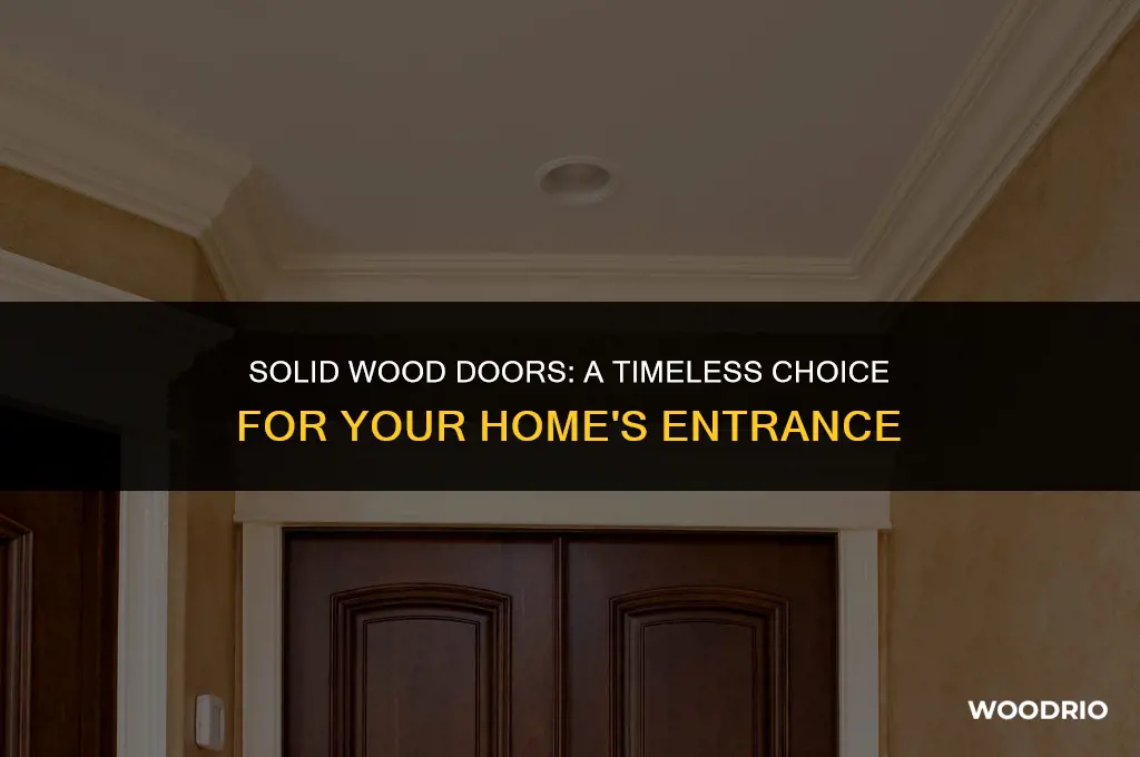 are solid wood doors better