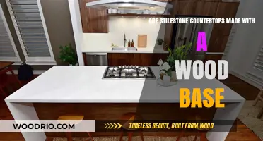 Exploring the Myths: Are StileStone Countertops Truly Wood-Based?