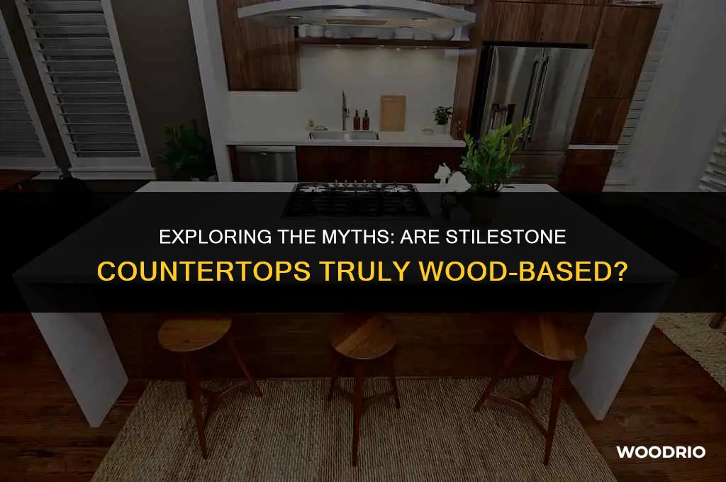 are stilestone countertops made with a wood base