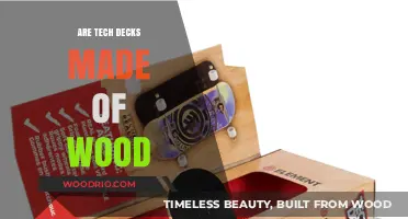 Unveiling the Myth: Tech Decks and the Wooden Illusion