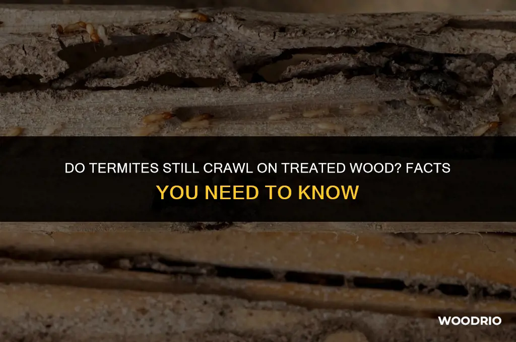 are termites attracted to treated wood
