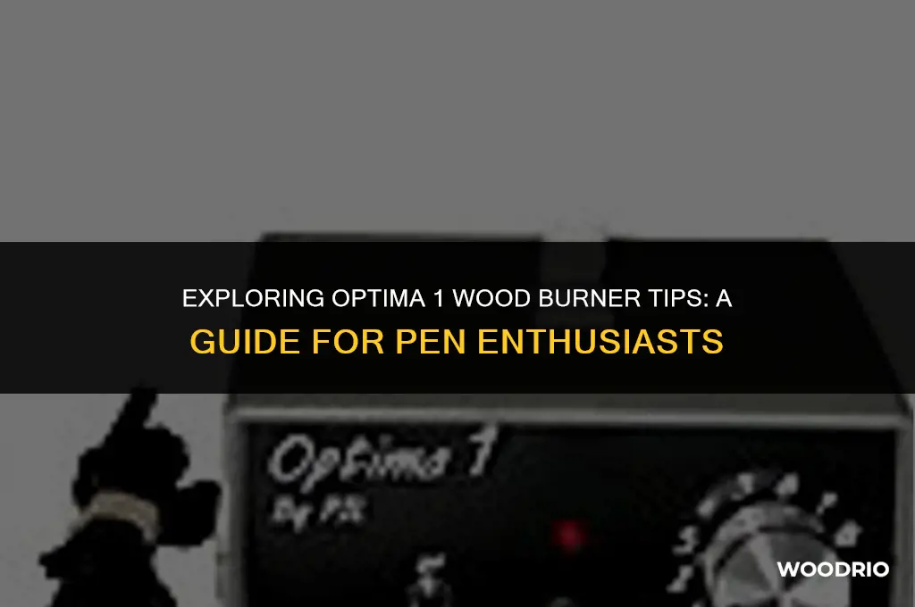 are the optima 1 wood burner tips attached to pens