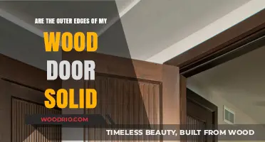 Exploring the Solid Construction of Your Wood Door's Outer Edges