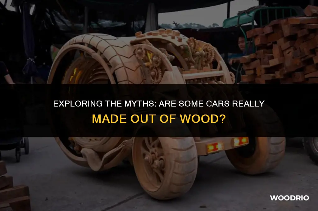 are their cars made out of wood