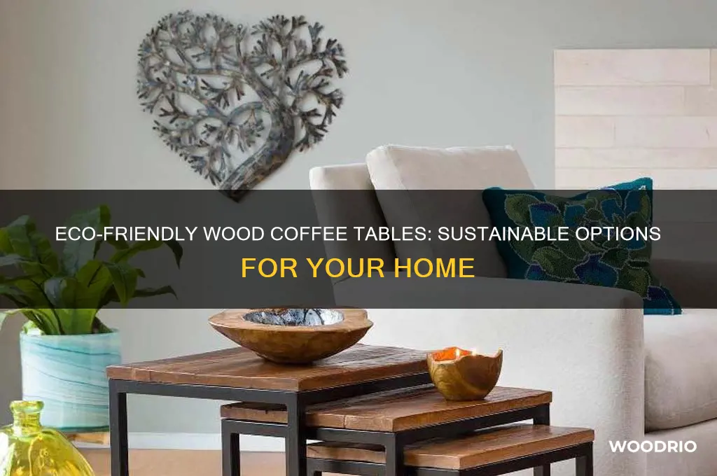 are there any eco-friendly options for wood coffee tables