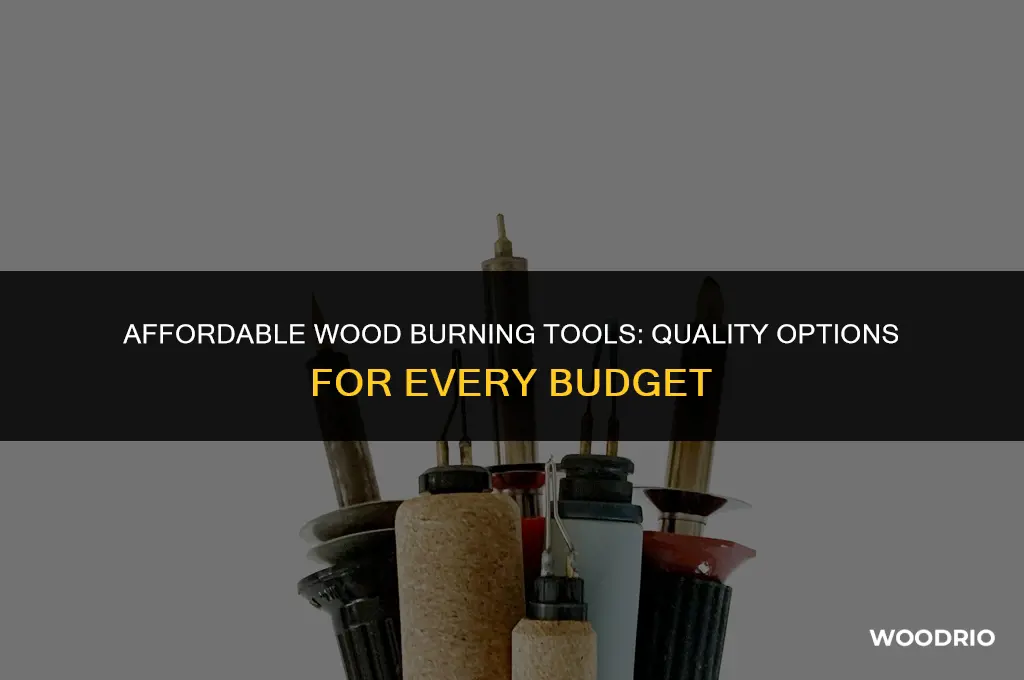 are there any good wood burning tools reasonably priced